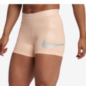 NIKE PRO METALLIC WORKOUT SHORTS